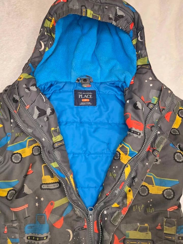 Toddler Boys Winter Jacket & OshKosh Snow Pants Bundle - photo 2