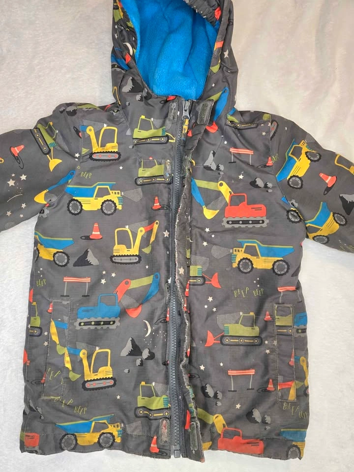 Toddler Boys Winter Jacket & OshKosh Snow Pants Bundle - photo 5