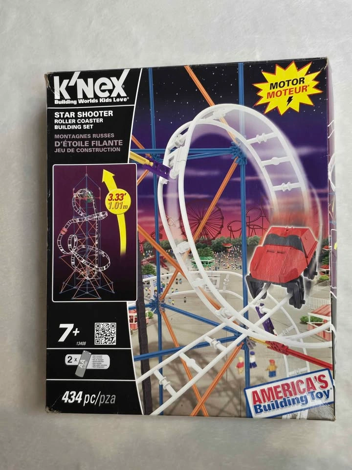 K’NEX Star Shooter Motorized Roller Coaster Set - photo 2