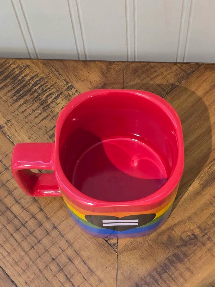 Large Pride Rainbow Equality Coffee Mug - photo 4