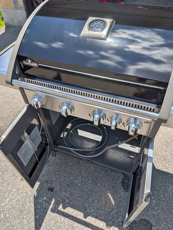 Napoleon Triumph 4-Burner Natural Gas BBQ with Side Burner