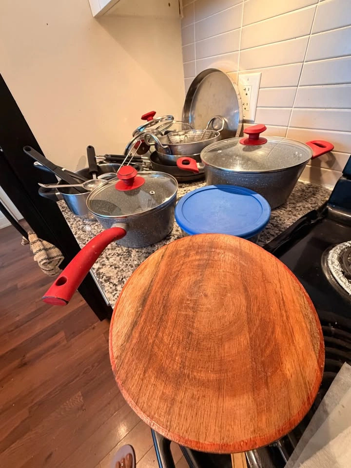 Assorted Kitchenware Set with Stainless Steel Utensils and Pans - photo 4