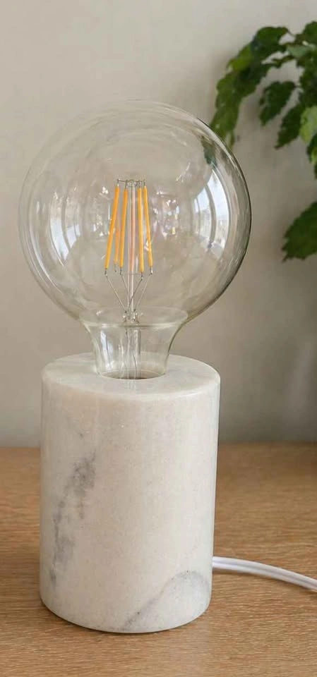 Modern Marble Cylinder Table Lamps - $25 Firm, No Offers - photo 4