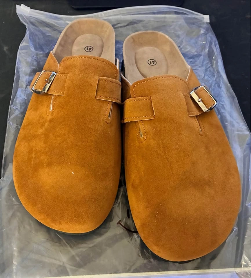 Brand New Tan Clog Slips-Ons - photo 3
