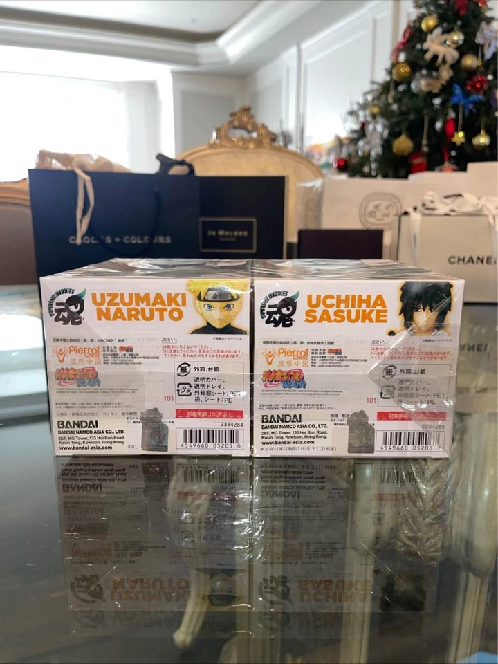 Bandai Tamashii Buddies Uzumaki Sasuke Uchiha Naruto Figure - photo 4