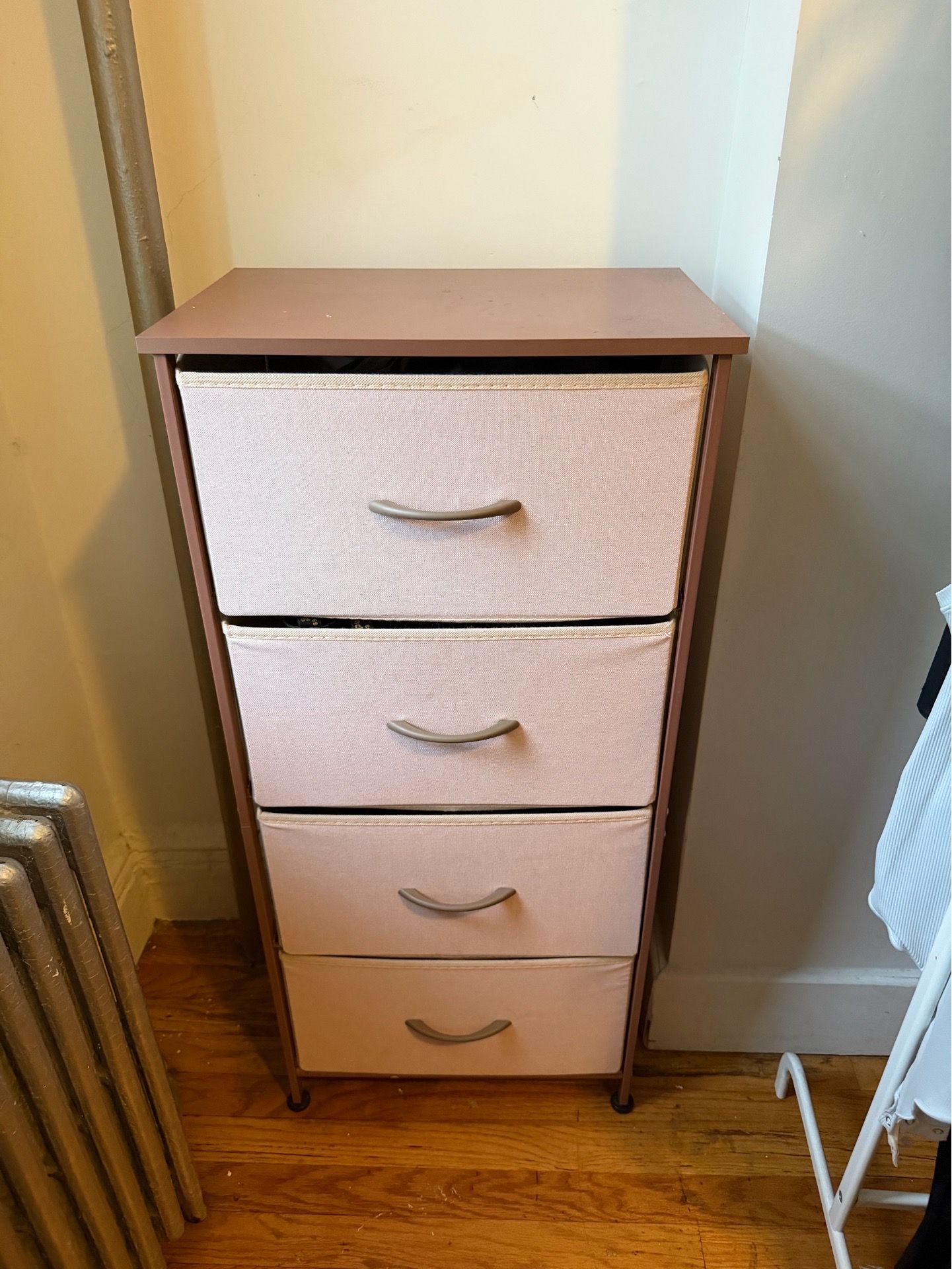 WLIVE 4 Drawers Dresser for Bedroom, Pink Rose - photo 2