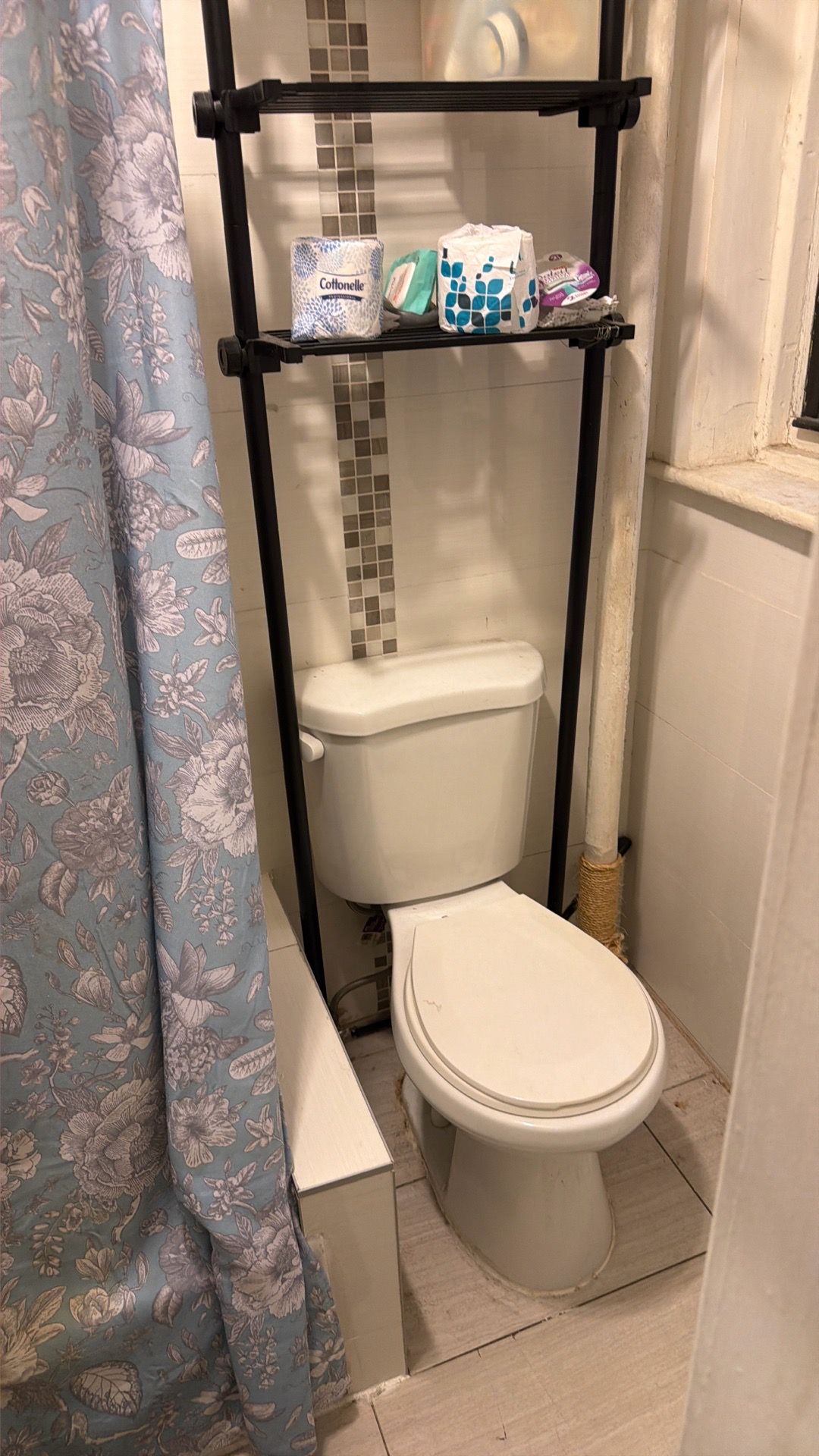 Adjustable Over The Toilet Storage Shelf - photo 3