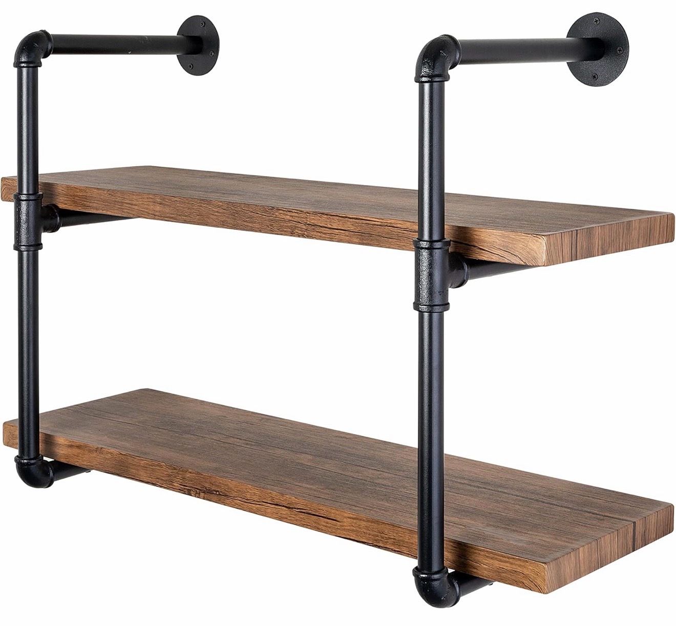 Honey-Can-Do Industrial Pipe Shelf Bracket