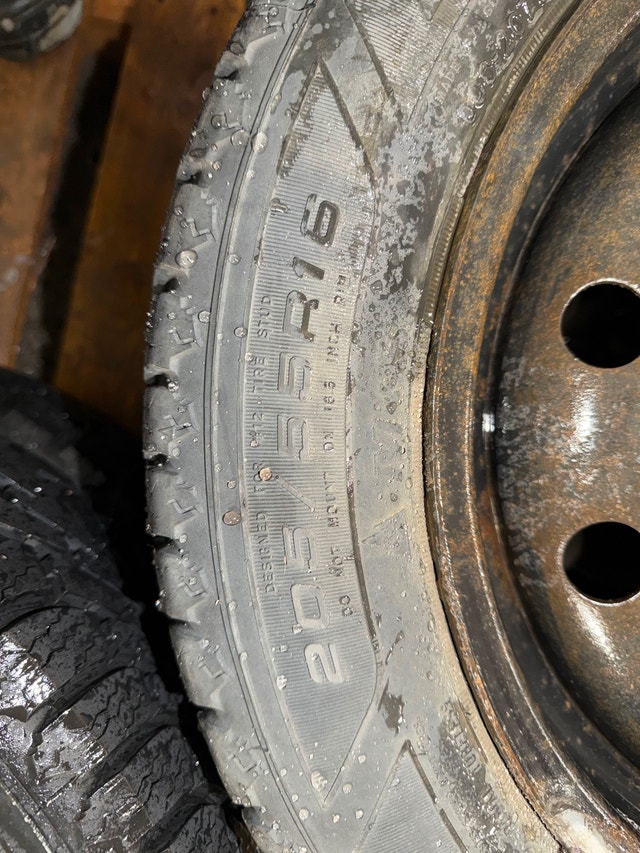 Goodyear Nordic winter tires on steel winter rims 205/55R16 (4) - photo 2