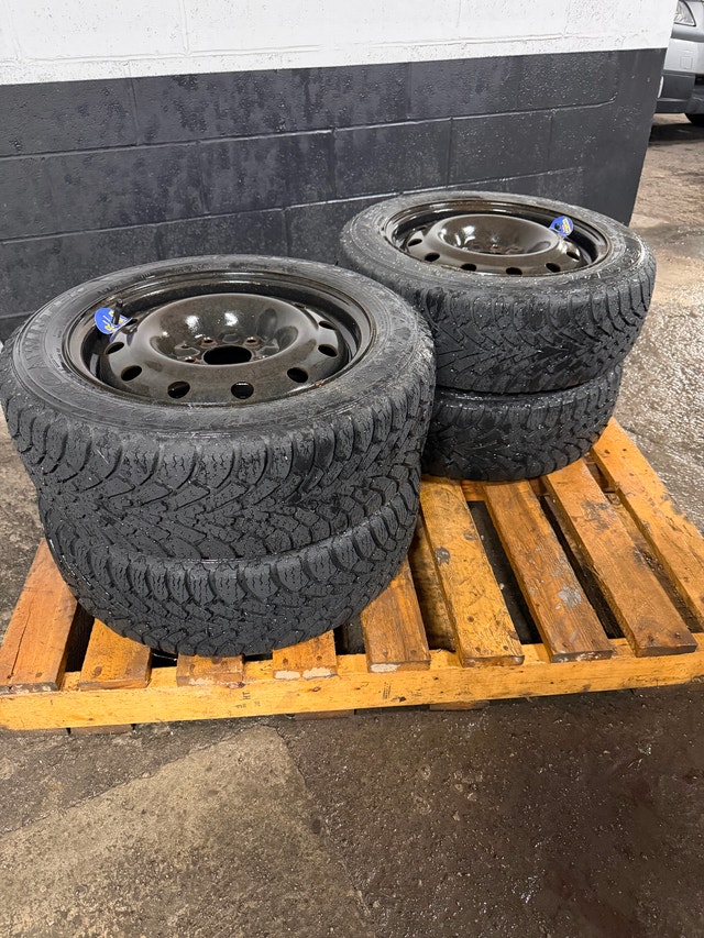 Goodyear Nordic winter tires on steel winter rims 205/55R16 (4) - photo 3