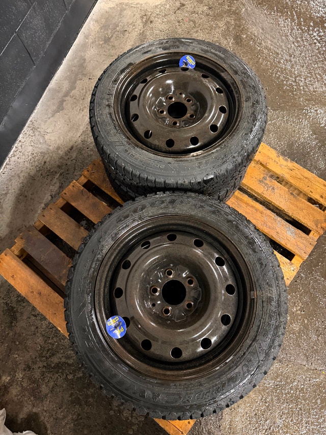 Goodyear Nordic winter tires on steel winter rims 205/55R16 (4) - photo 4