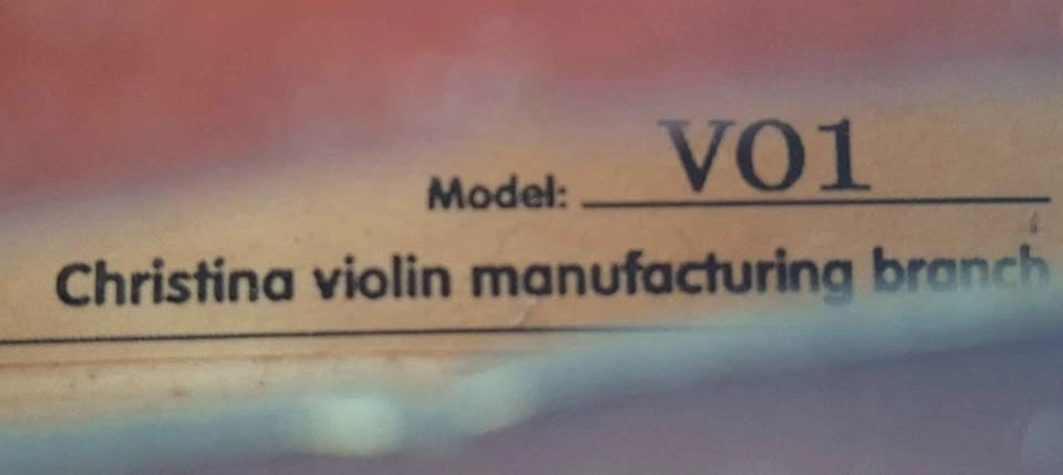 Christina Model V01 Violin - photo 5