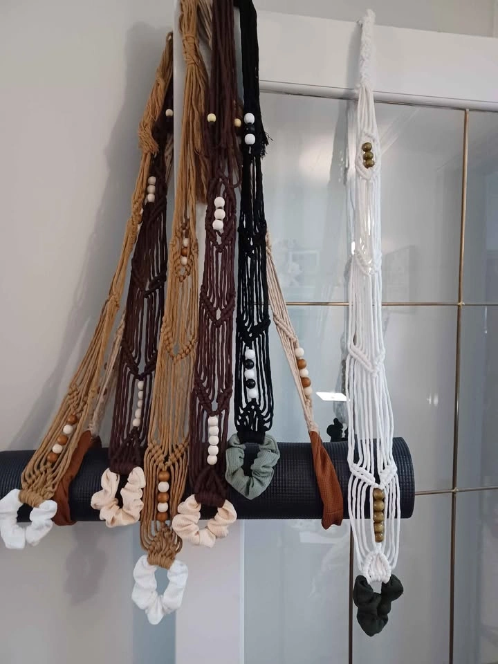 Macrame yoga/multi purpose holder - photo 2