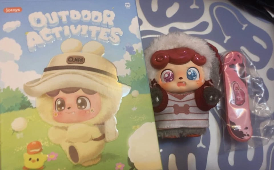 UFT (for green frog) Jotoys QKid Outdoor Activities blind box - photo 2