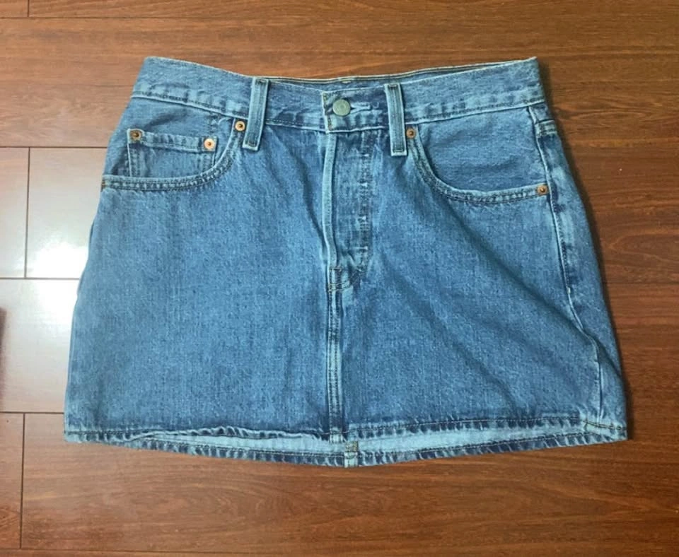 Levi's Denim Mini Skirt - photo 2