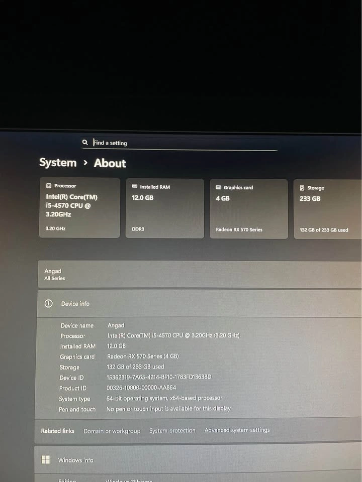 Asus B85M-E Motherboard, i5-4570 CPU, 12GB RAM, Cooler - photo 2