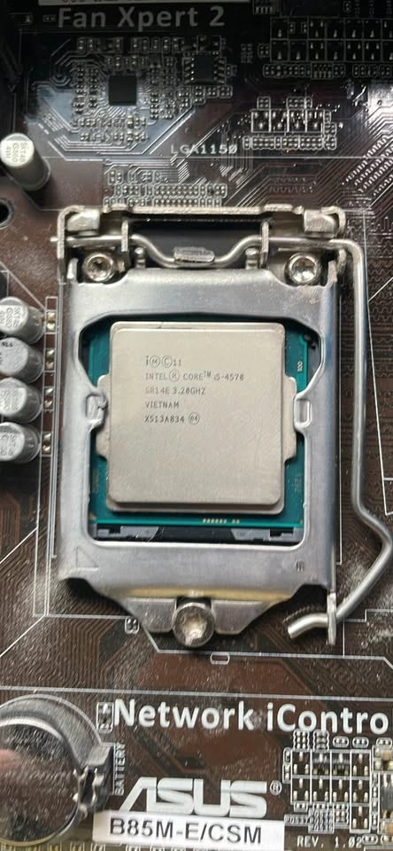 Asus B85M-E Motherboard, i5-4570 CPU, 12GB RAM, Cooler - photo 4
