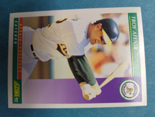 Troy Afenir 1992 Score Baseball Card⚽