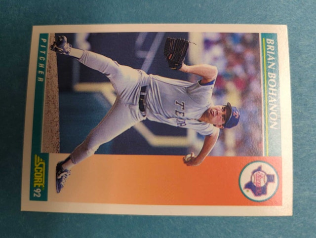 Score 1992 Brian Bohanon Baseball Card⚽