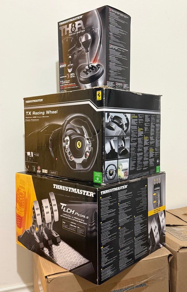 Thrustmaster Racing Sim Setup – Like New - photo 2