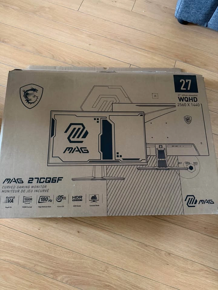 MSI MAG 27CQ6F CURVED gaming monitor - photo 2