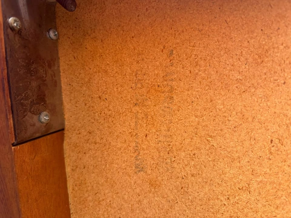 Vintage teak tile side table ⚽️ - photo 5