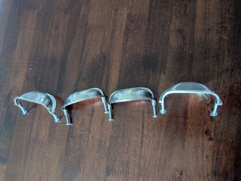 4 cabinet drawer pulls 3" - photo 2