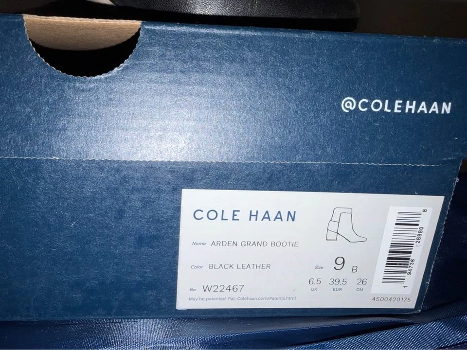 Cole Haan Women Healed Black Leather Boots - photo 2