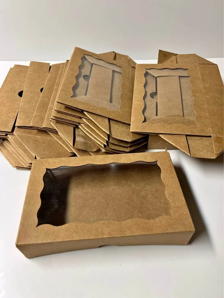 ⚽ Brown Packaging Box - 4x6