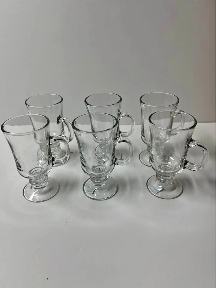 ⚽ 6pcs. Juice glasses-New