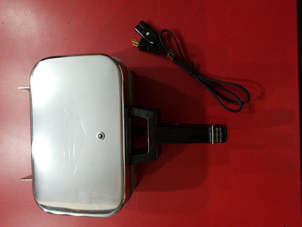 Kenmore 12" Chrome Party Grill Indoor Iron - photo 4