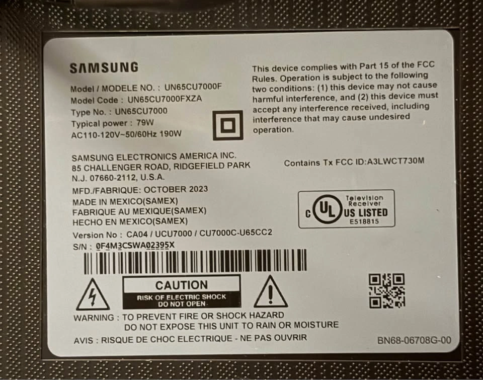 Samsung 65” 4K Smart TV – Excellent Condition - photo 2
