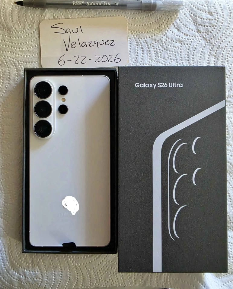 SAMSUNG GALAXY S26 ULTRA WHITE 256GB UNLOCKED