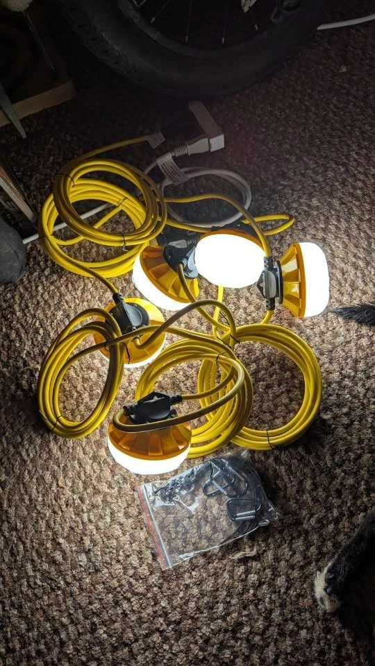 50ft Construction String LED Lights - photo 2
