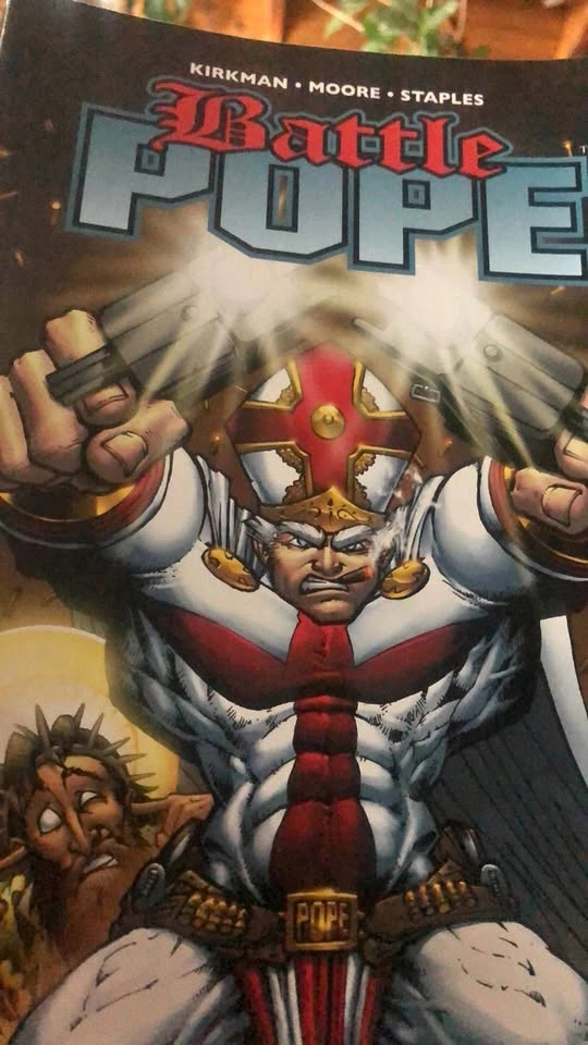 ⚽️ Battle Pope Comic Book