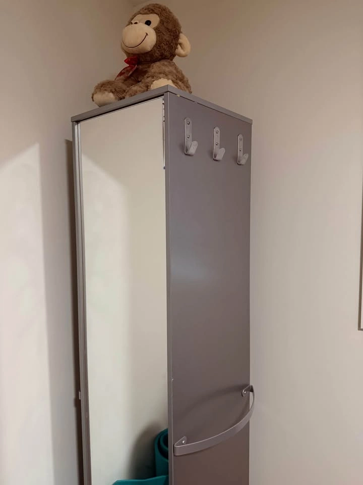 Storage Cabinet with Full-Length Mirror - photo 2
