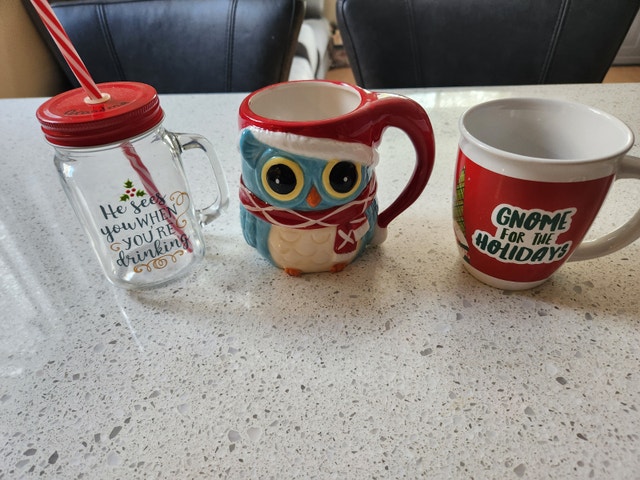 Christmas mugs