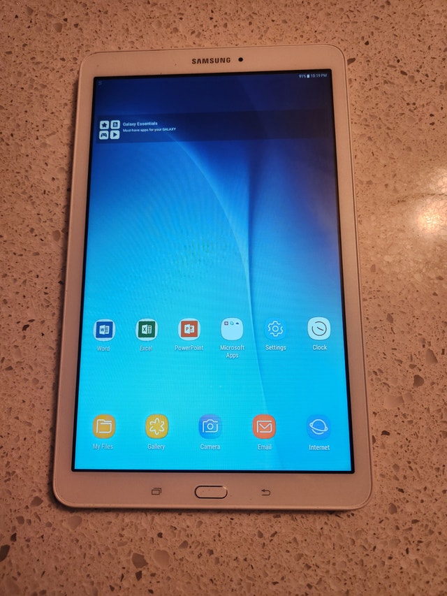Samsung tablet