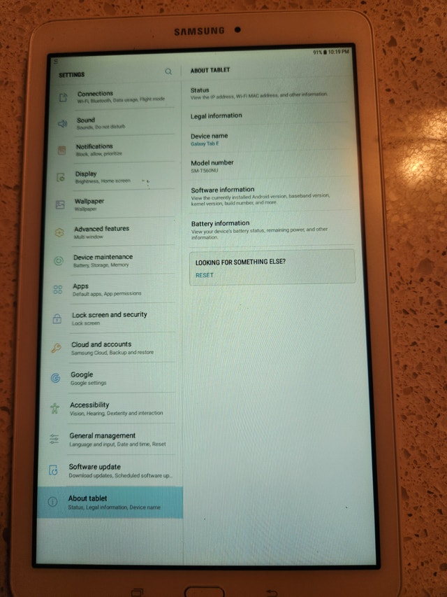 Samsung tablet - photo 3