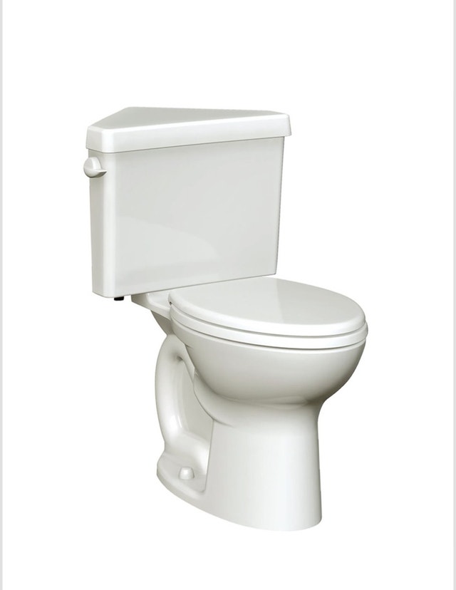 American Standard Triangle Cadet Pro Corner Toilet - photo 2
