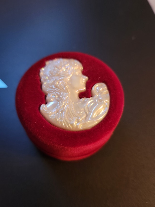 Sterling Silver Cameo Pendant (Italy) - photo 2