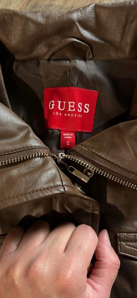 Guess Faux Leather Belted Jacket - photo 2