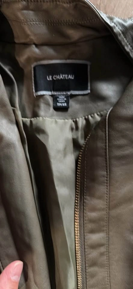 Le Château Faux Leather Jacket - photo 3