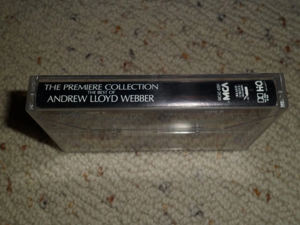 The Premiere Collection the Best of Andrew Lloyd Webber cassette - photo 2