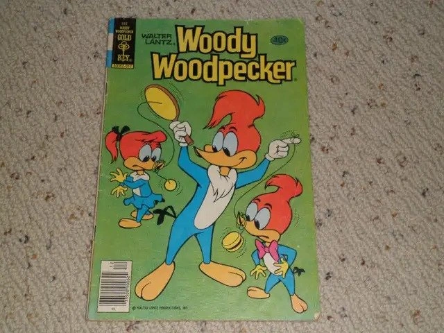 Lot of 3 Vintage GOLD KEY Tom and Jerry Woody Woodpecker Comic B - photo 2