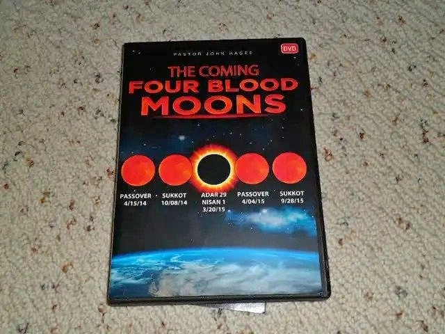 The coming Four Blood Moons Pastor John Hagee DVD