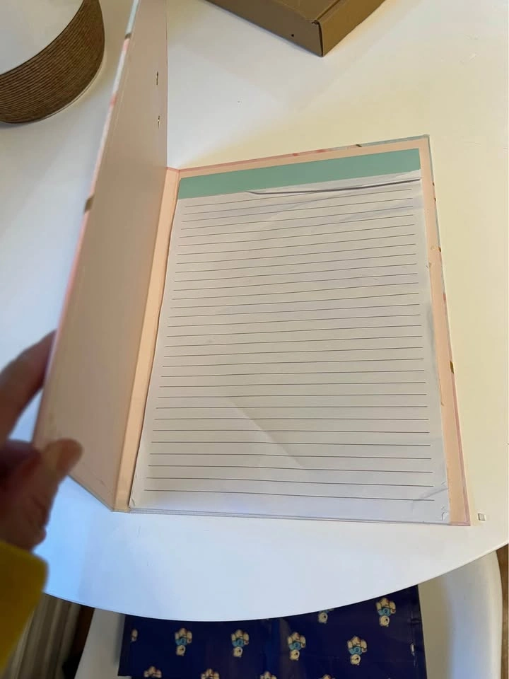 ⚽ Note pad with hard colorful Cover Folder- New - photo 2