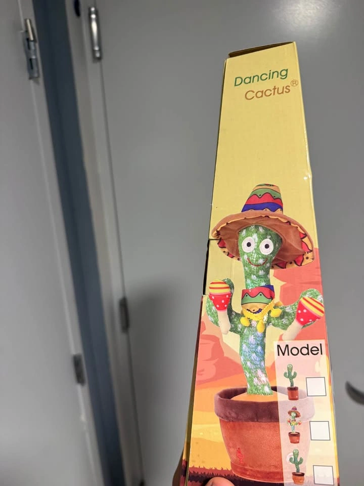 Dancing Cactus Talking & Singing Plush Toy – Interactive Kids To - photo 2
