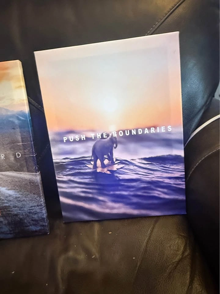 Set of 3 Inspirational Canvas Wall Art Prints - photo 2