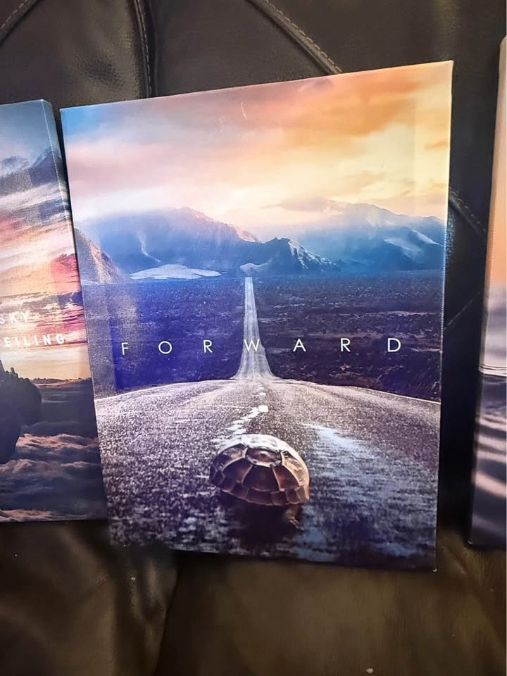 Set of 3 Inspirational Canvas Wall Art Prints - photo 3